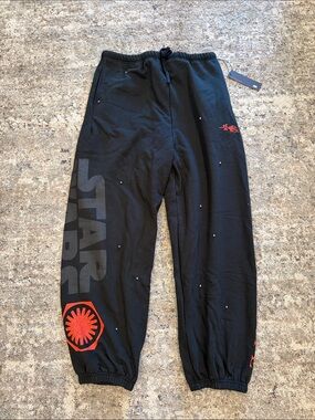 Star Wars Black Joggers with Red Accents